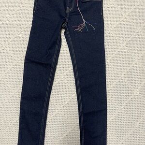 Lucky Brand Girls Dark Blue Skinny Jeans